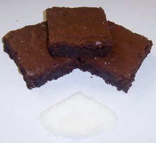 Brownies with Coconut in a Large Tin