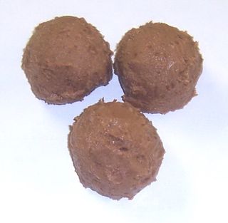 Chocolate Fudge Balls in a 1 Pound Decorative Box