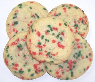 Christmas Jimmie Sugar Cookies in a 1/2 Pound  Decorative Box