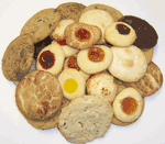 Cookie Combinations in a Decorative Bag