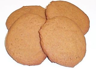 Ginger Snap Cookies in a Large Tin