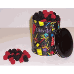 Raspberries and Blackberries in a Decorative Can - Pick up Only