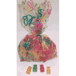 Sour Gummie Bears in a Decorative Bag - Pick up Only