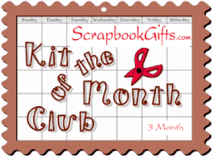 3 Month "Starter Kit" Scrapbooking Kit of the Month - Sold Out