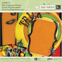 Halloween Pre-Designed Page Kit - Discontinued