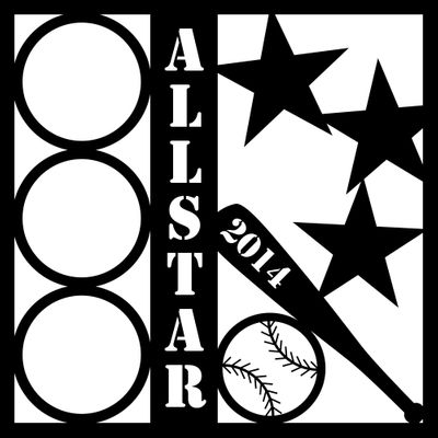 Any Colors, Baseball De Cut Set, Scrapbook Embellshment, Hgh School