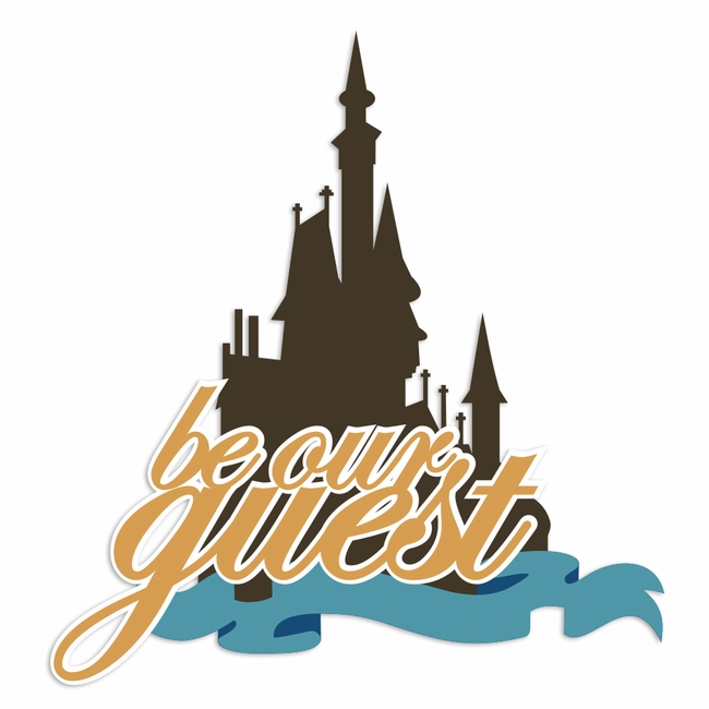 Belle: Be our guest Laser Die Cut