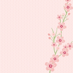 Cherry Blossom: Cherry Blossom Season 12 x 12 Paper