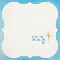 Christmas Faith: Rejoiced 12 x 12 Paper