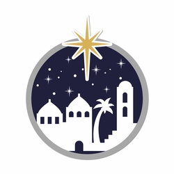 Christmas Faith: Star Above Laser Die Cut