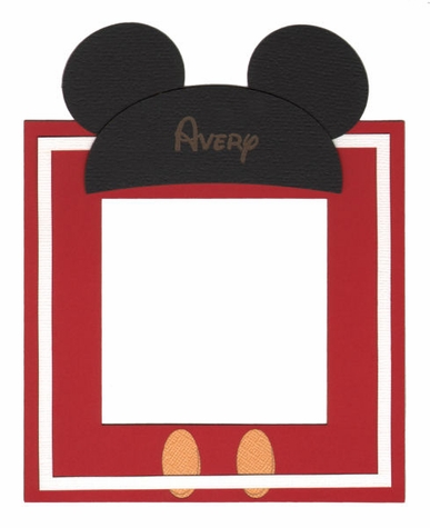 Custom Character Frame Laser Die Cut