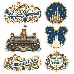 Enchanted Memories Die Cuts 12 x 12 Paper