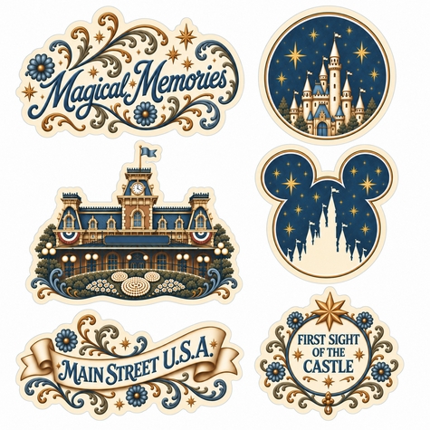 Enchanted Memories Die Cuts 12 x 12 Paper