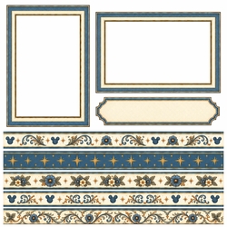 Enchanted Memories Frames & Borders 12 x 12 Paper