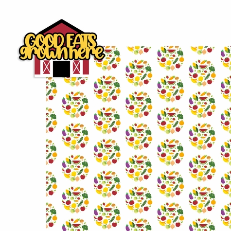 Farm: Good Eats 2 Piece Laser Die Cut Kit