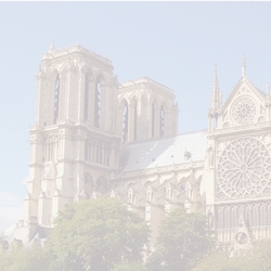 France: Notre Dame L 12 x 12 Paper