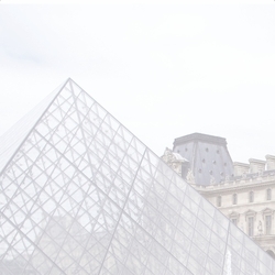France: The Louvre  L 12 x 12 Paper