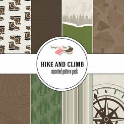 Hike and Climb Assorted 12 x 12 Paper Pack