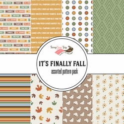 It's Finally Fall Assorted 12 x 12 Paper Pack