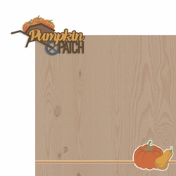 It's Finally Fall: Pumpkin Patch 2 Piece Laser Die Cut Kit