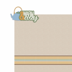 It's Finally Fall: Warm and Cozy 2 Piece Laser Die Cut Kit