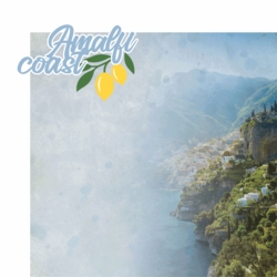 Italy: Amalfi Coast 2 Piece Laser Die Cut Kit