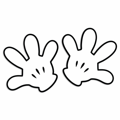 Magic: Character Gloves Laser Die Cut