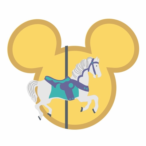 Mickey Head - Carousel