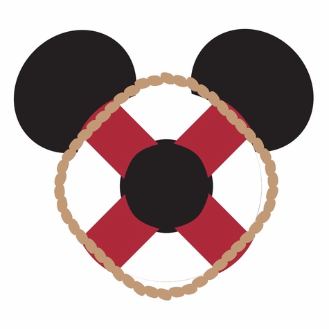 Mickey Head - Cruise Life Preserver