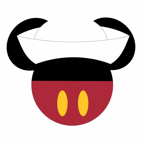 Mickey Head - Cruise Sailor Mickey