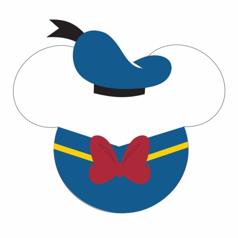 Mickey Head - Donald