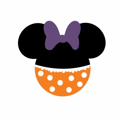 Mickey Head - Halloween Minnie