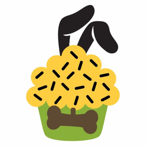 Mickey Head - Pluto Cupcake