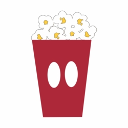 Mickey Head - Popcorn