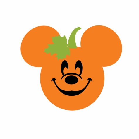 Mickey Head - Pumpkin