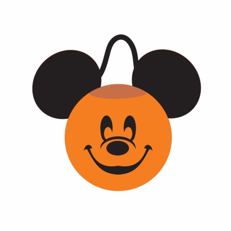 Mickey Head - Pumpkin Bucket