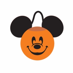Mickey Head - Pumpkin Bucket