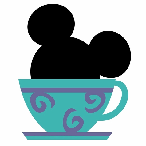 Mickey Head - Tea Cups
