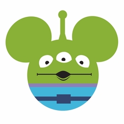 Mickey Head - Toy Story Alien