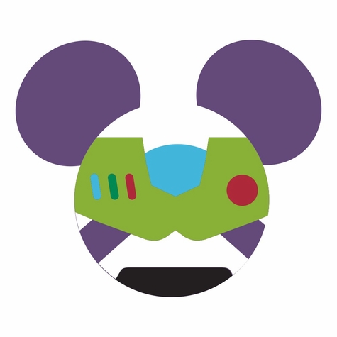 Mickey Head - Toy Story Buzz