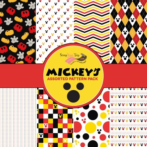 Mickey's Pattern Paper Pack