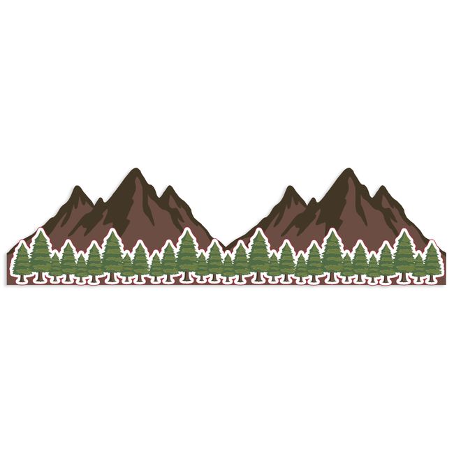 Mountain Border Clipart
