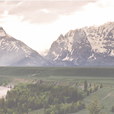 National Parks: Grand Teton R 12 x 12 Paper