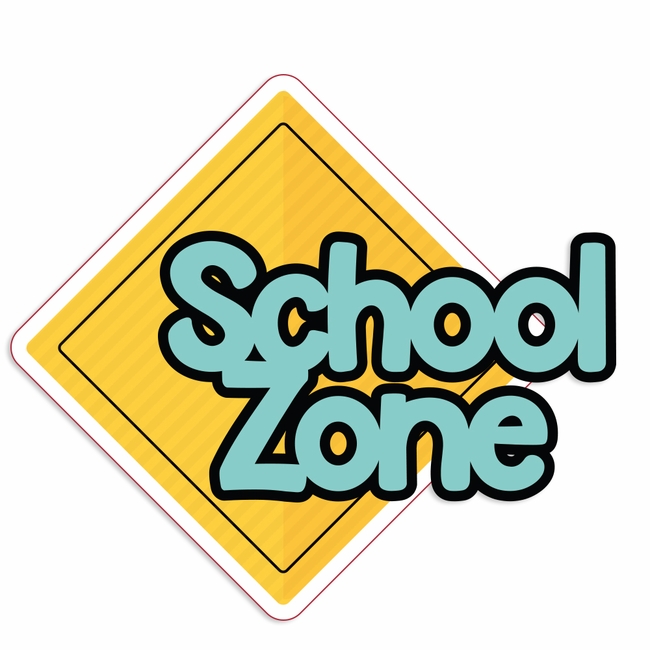 School: School Zone Print and Cut Laser Die Cut