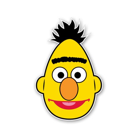 Sesame Street: Bert Laser Die Cut