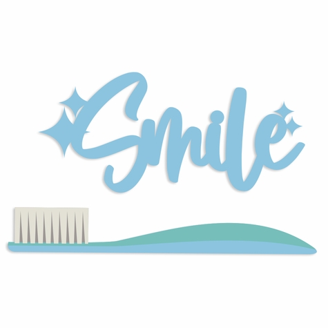 Smile toothbrush embellishment pack
