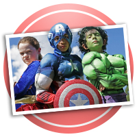 Super Hero Scrapbooking