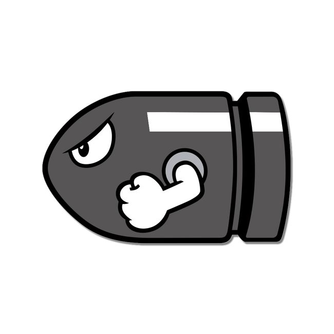 How To Draw A Bullet Bill