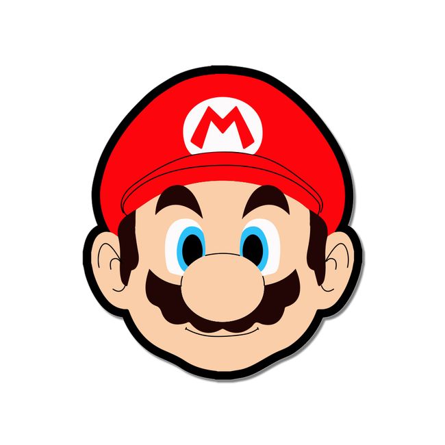 Super Mario Mario Laser Die Cut