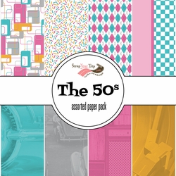 The 50s: Rock N Roll Laser Die Cut
